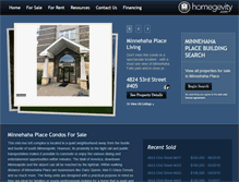 Tablet Screenshot of minnehaha-place.com